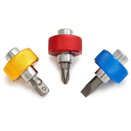 Star Asia 3-Pc 1/4 Dr Finger Grip Driv 11218